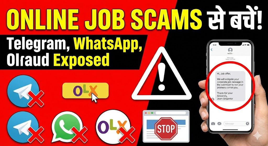 Online Job Scam aur Fake Job Offer se bachne ki guide